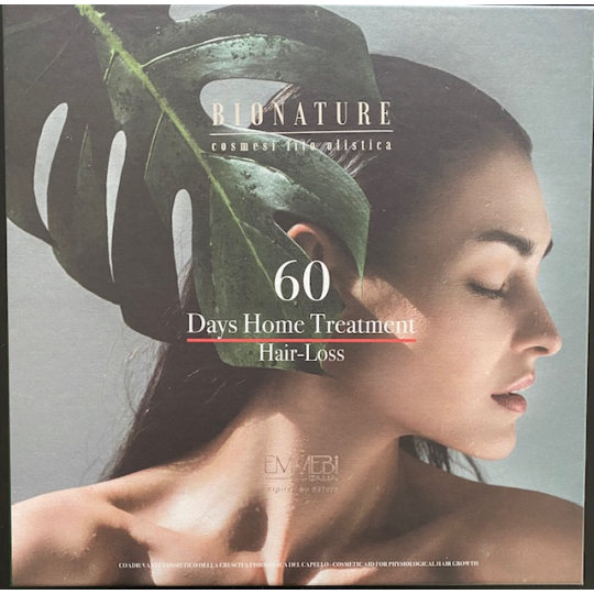 EMMEBI ITALIA - BIONATURE - 60 Days Treatment Anti-Hair Loss - Kit coadiuvante della crescita del capello