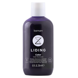 Kemon - Liding Color Gold Shampoo (250ml) Shampoo illuminante biondi freddi