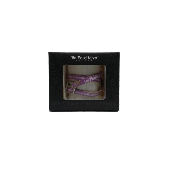 WE POSITIVE - BRACCIALETTO - MY HAIR LIMITED EDITION - Rosa