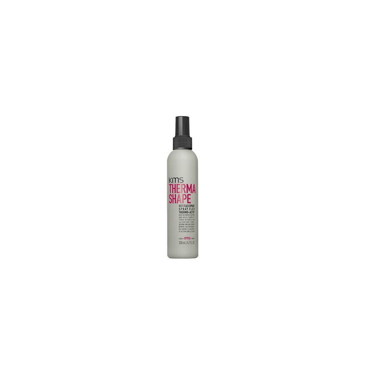 KMS THERMA SHAPE - HOT FLEX SPRAY (200ml) Spray termo attivatore