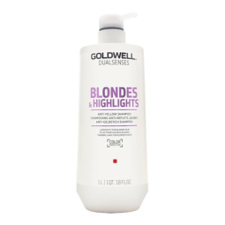 GOLDWELL - DUALSENSES - BLONDES & HIGHLIGHTS - Anti-yellow Shampoo (1Litro) Shampoo anti-giallo