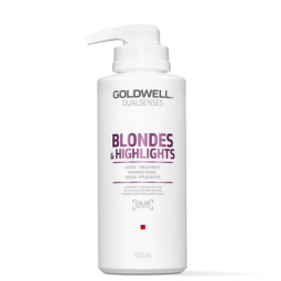 GOLDWELL - DUALSENSES - BLONDES & HIGHLIGHTS - 60sec Treatment (500ml) Trattamento per capelli biondi