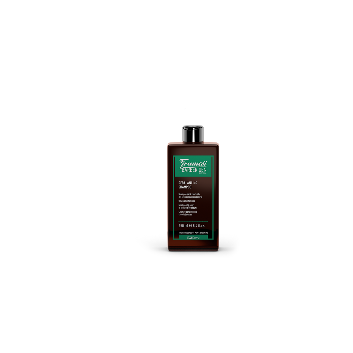 FRAMESI - BARBER GEN - REBALANCING SHAMPOO (250ml) Shampoo per capelli grassi