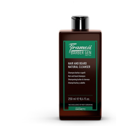 FRAMESI - BARBER GEN - HAIR AND BEARD NATURAL CLEANSER (250ml) Shampoo barba e capelli