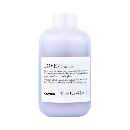 DAVINES - ESSENTIAL HAIR CARE - LOVE SMOOTH SHAMPOO (250ml) Shampoo lisciante