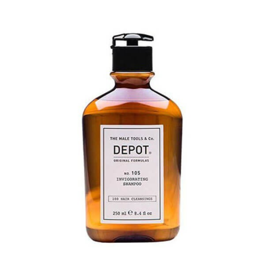 DEPOT - No.105 INVIGORATING SHAMPOO (250ml) Shampoo energizzante
