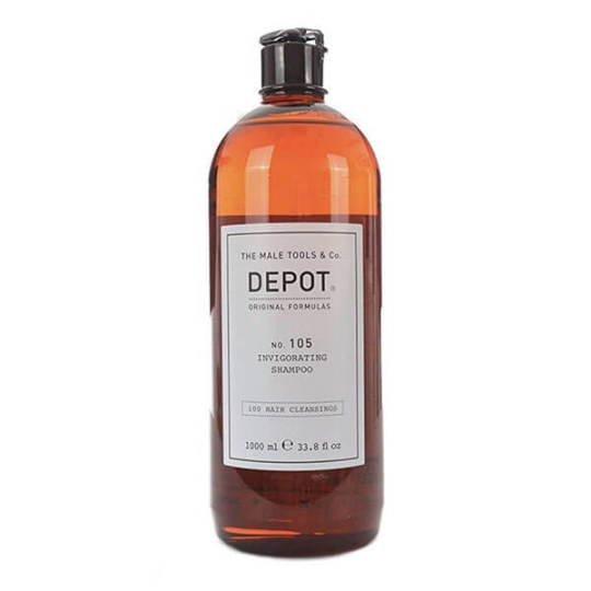 DEPOT - No.105 INVIGORATING SHAMPOO (1000ml) Shampoo energizzante
