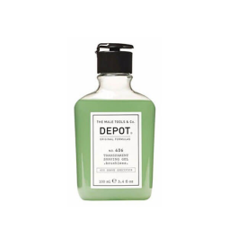 DEPOT - No. 406 TRANSPARENT SHAVING GEL (100ml) Gel non schiumogeno per la rasatura