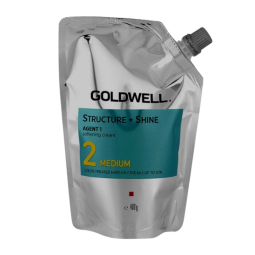 GOLDWELL - STRUCTURE + SHINE 2 MEDIUM (400g) Stiratura per capelli colorati