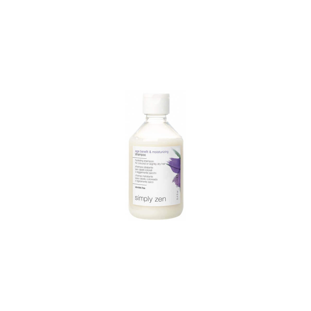 Z.ONE CONCEPT - SIMPLY ZEN - AGE BENEFIT & MOISTURIZING SHAMPOO (250ml) Shampoo