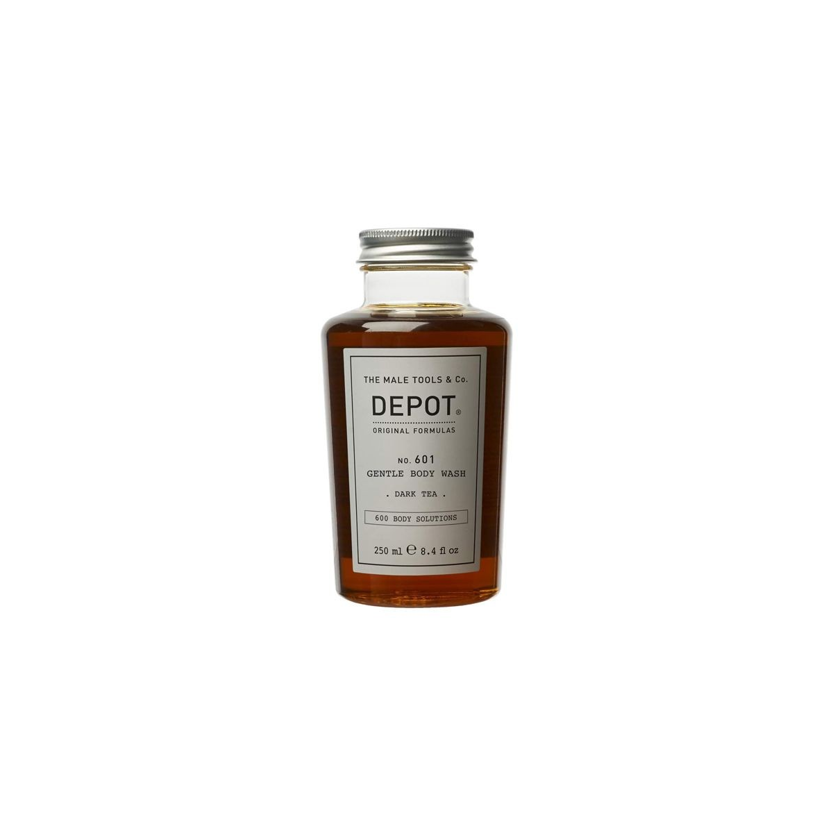 DEPOT - No. 601 GENTLE BODY WASH DARK TEA (250ml) Bagnoschiuma