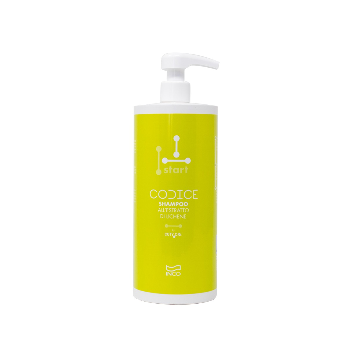 INCO - CODICE START SHAMPOO ESTRATTO LICHENE (1000ml) Shampoo estratto Lichene