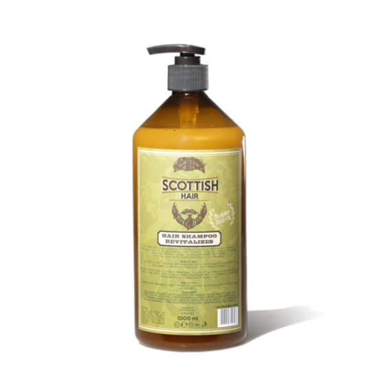 SCOTTISH - HAIR & BEARD - HAIR SHAMPOO REVITALIZES (500ml) Shampoo