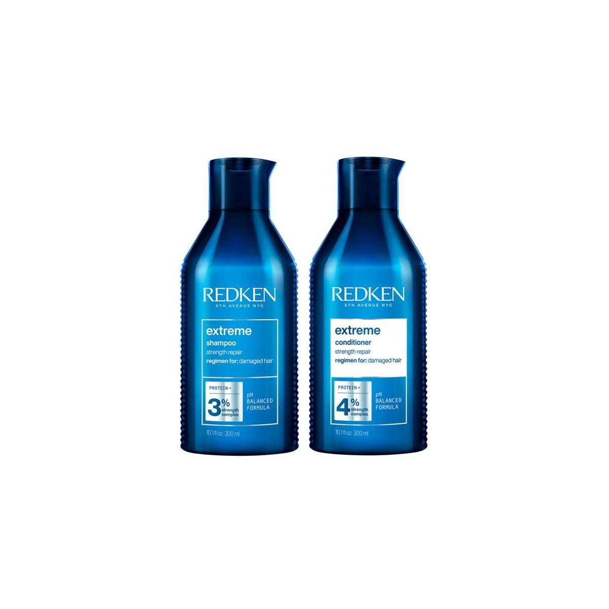 REDKEN - EXTREME SET SHAMPOO e BALSAMO (300ml) Shampoo e balsamo per capelli danneggiati