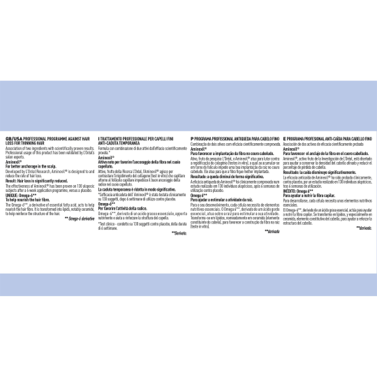 L'OREAL PROFESSIONNEL - AMINEXIL ADVANCED (10x6ml) Fiale anti caduta