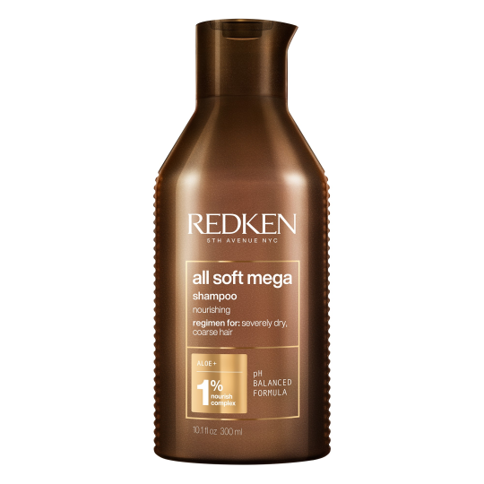 REDKEN - ALL SOFT MEGA Shampoo (300ml) Shampoo idratante